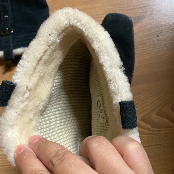 COLE HAAN waterproof Wedge Suede Lined Sherpa On Shaft Mid-Calf Boots - Picture 4 of 12